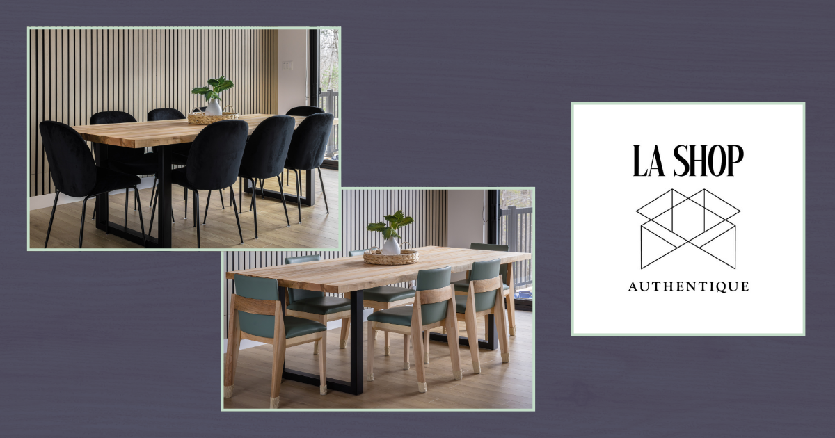 Tables et Meubles en Bois Massif de Qualité Sur Mesure
– La Shop authentique