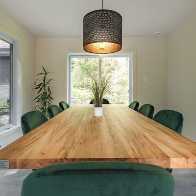 Table en bois massif érable ambrosia
